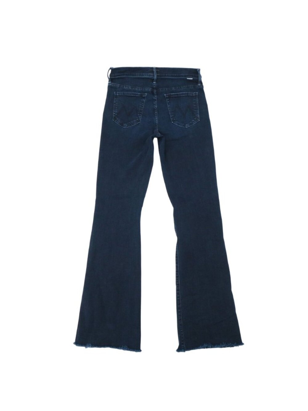 Mother The Weekender Fray Chip On My Shoulder Mid Rise Flare Jeans 29 - Picture 8 of 9